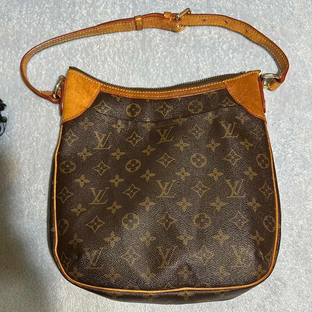 Louis Vuitton Brown and Tan Monogram Bag - Picture 9 of 10